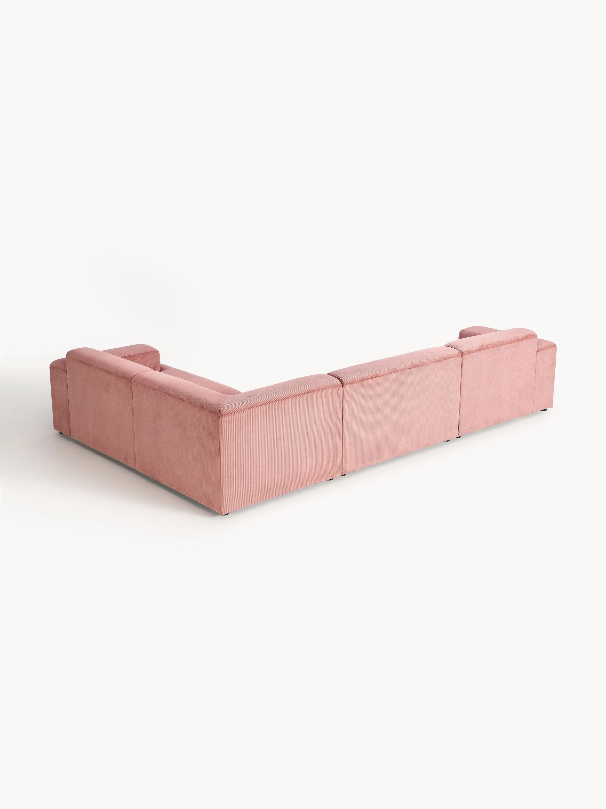 Mira Plus Köşe Koltuk Pembe Fitilli