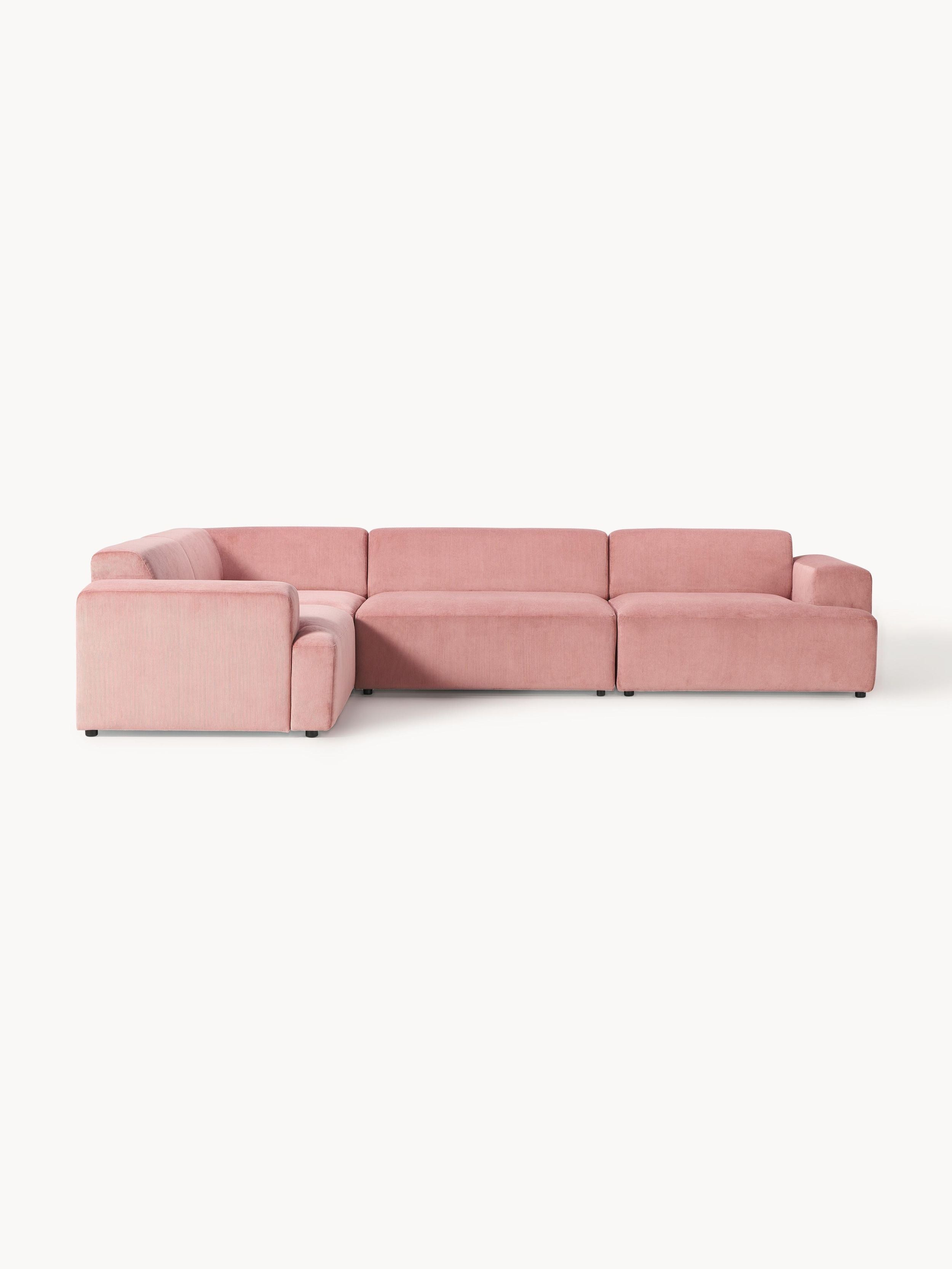 Mira Plus Köşe Koltuk Pembe Fitilli