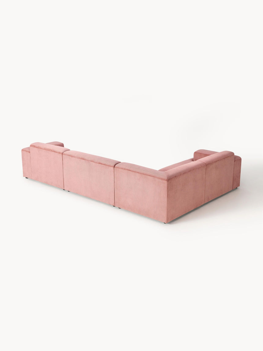 Mira Plus Köşe Koltuk Pembe Fitilli