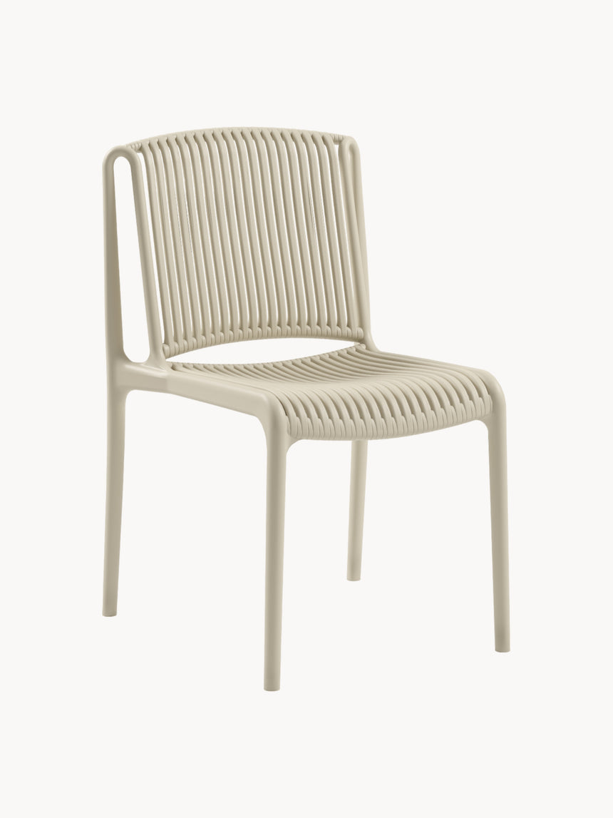 Nes Polipropilen Sandalye Bej