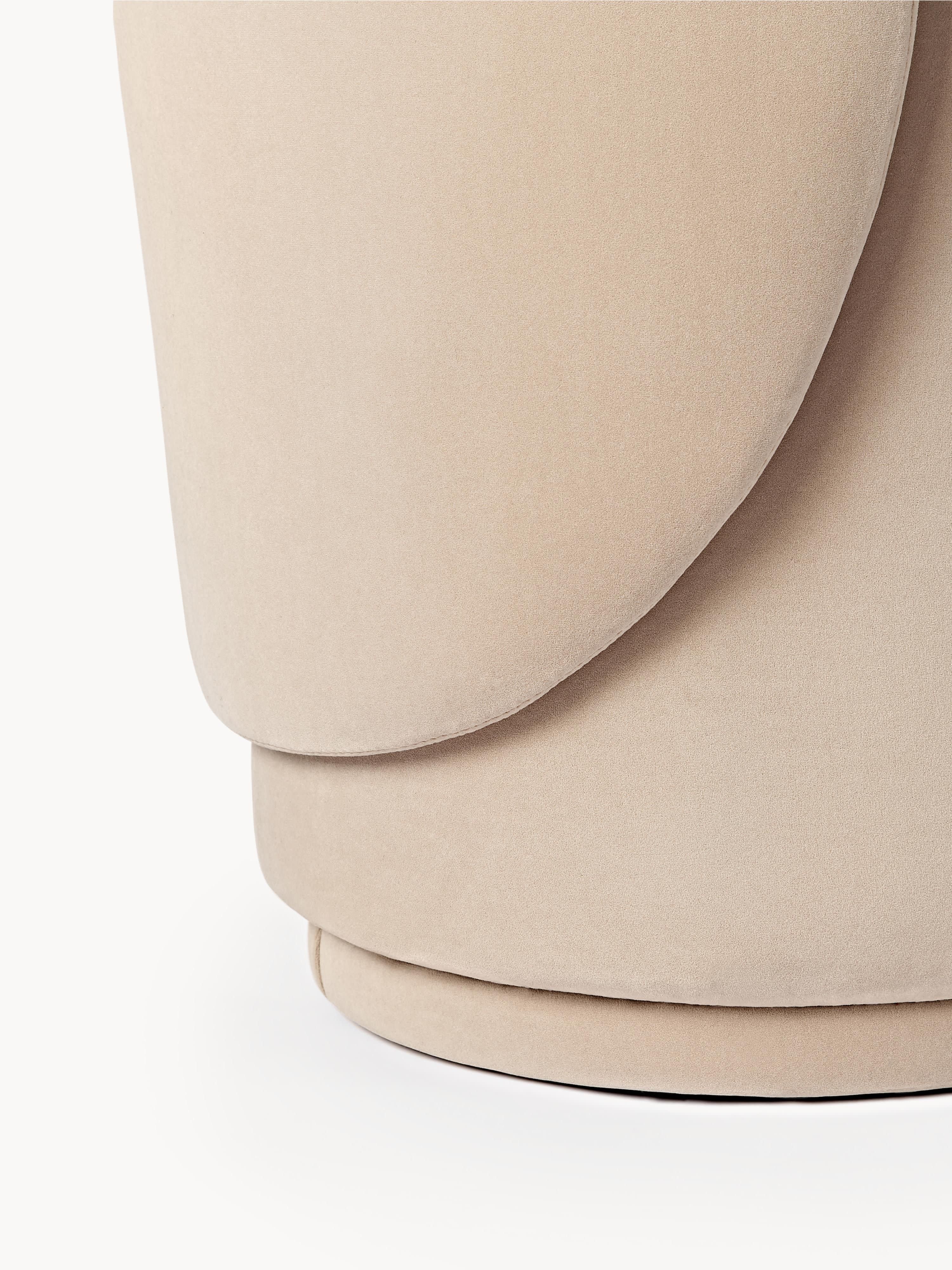 Zafira Kumaş Sandalye Bej