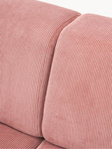 Mira Köşe Koltuk Pembe Fitilli