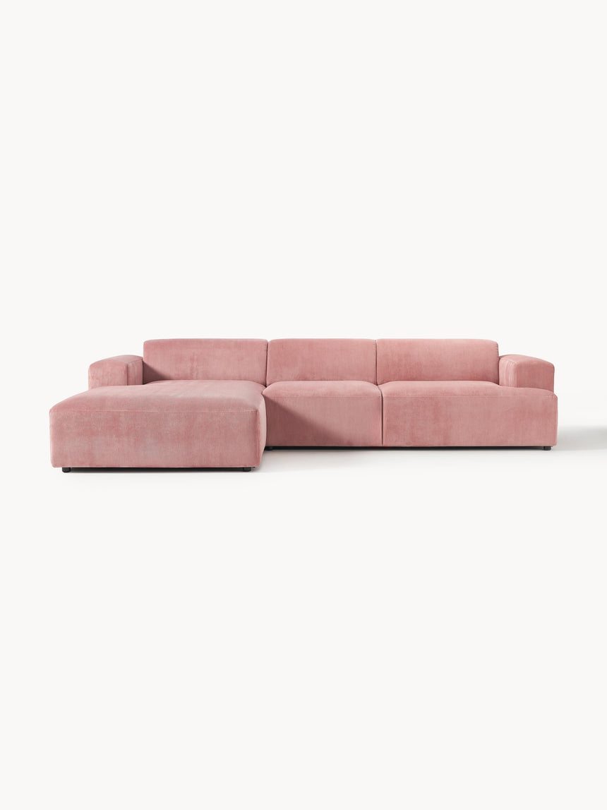 Mira Large Köşe Koltuk Pembe Fitilli