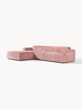 Mira Large Köşe Koltuk Pembe Fitilli