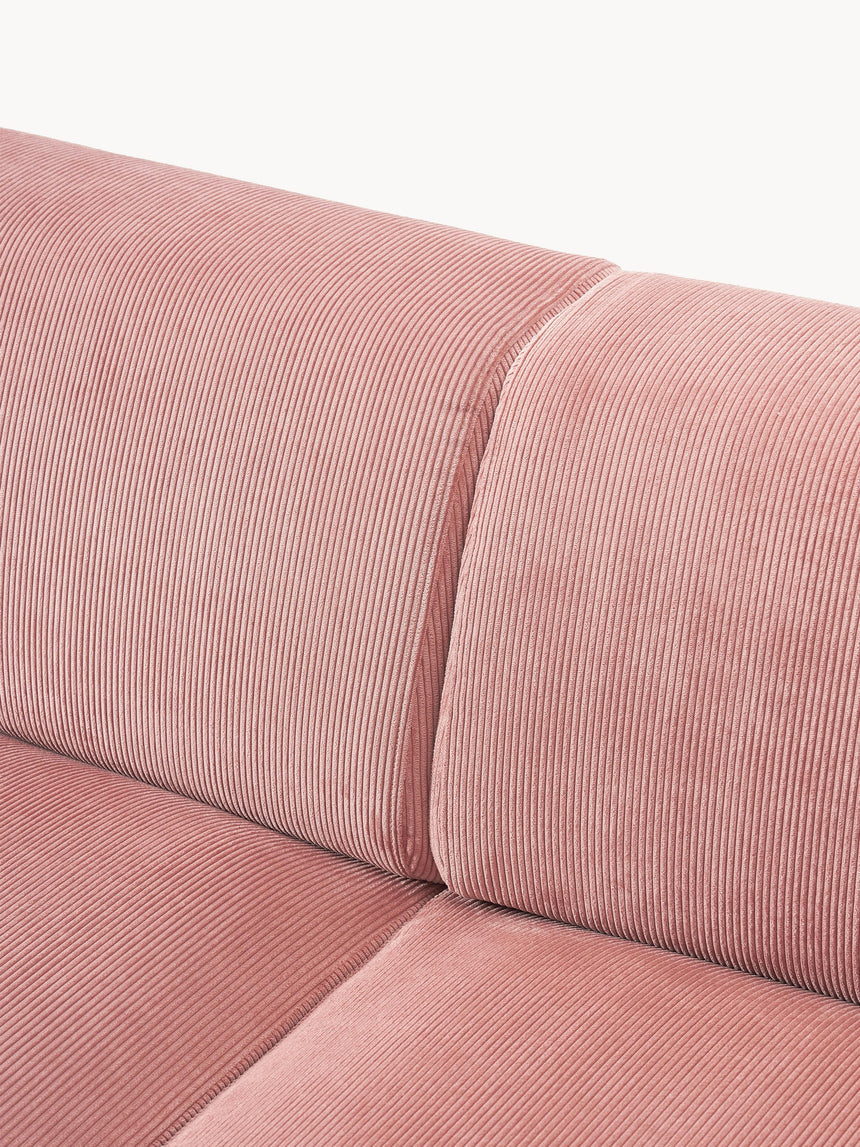 Mira Large Köşe Koltuk Pembe Fitilli